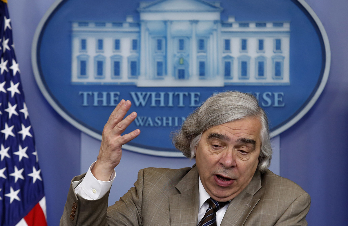 In a December 2015 letter to the Obama White House, then-Energy Secretary Ernest Moniz said substantially more money would be needed in future years to meet anticipated weapons program shortfalls. (Photo credit: Yuri Gripas/AFP/Getty Images)