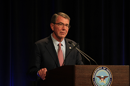 In 1994, as an assistant secretary of defense, Ashton Carter suggested that the Clinton administration's nuclear posture review team consider eliminating land-based intercontinental ballistic missiles, but the idea ran into opposition and was abandoned. (Photo by Yasin Ozturk/Anadolu Agency/Getty Images)