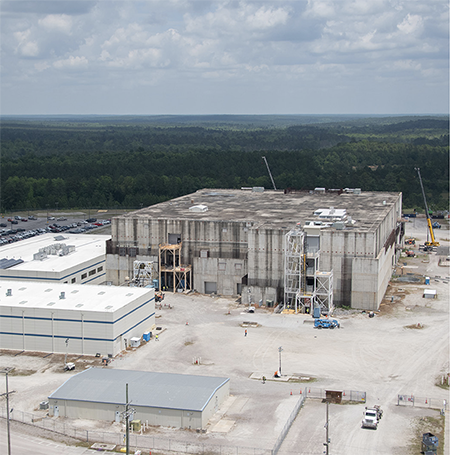 A lawsuit filed by activist groups has halted the production of plutonium pits at the Savannah River Nuclear Site temporarily while the National Nuclear Security Administration does an environmental impact statement. (Photo courtesy of Savannah River Site)