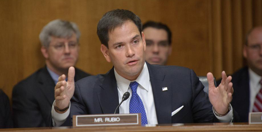 On September 8, Sen. Marco Rubio (R-Fla.) and 32 other senators threatened U.S. funding for the seismic monitoring stations that detected the North Korean test the next day. (Photo: U.S. Senate)